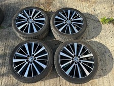 2014-2015 Volkswagen Cc 18 Wheel Rim Tire Set Of 4 Oem 23540r18