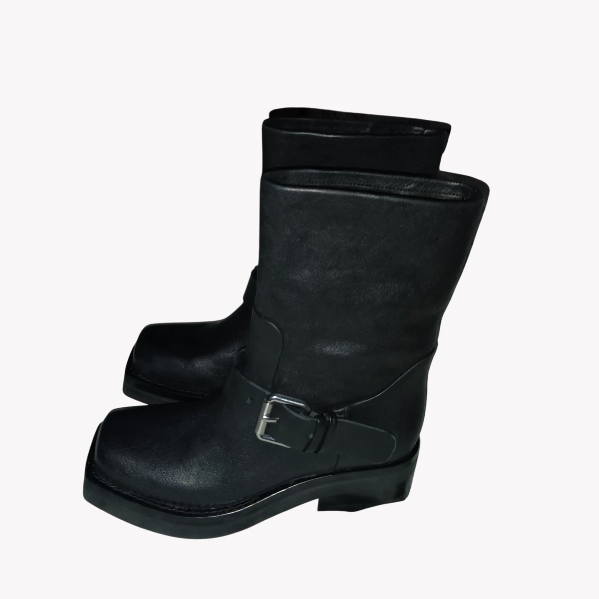 Rag & Bone Women’s Black Leather Zip Ankle Boots sz 10 zip moto ASHFORD EU 40 Rag & Bone Ashford Black Leather Ankle Moto Booties Boot  main image 4