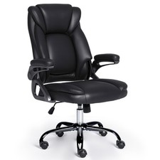 Office Desk Chair High Back Adjustable Height Ergonomic Swivel Computer Chair UK
