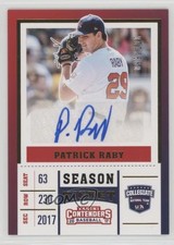 2017 Panini Elite Extra Edition USA Baseball Gold 99/100 Patrick Raby Auto 2f4