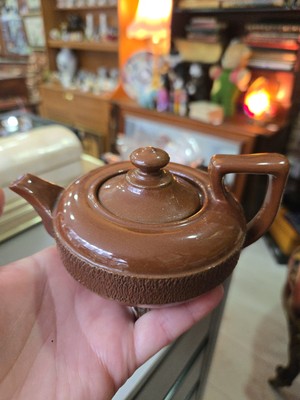 Antique 1930s Sadler Brown Betty Teapot, 6 Cup, Rockingham Glaze, Caramel Stripes, for Farmhouse, Vintage Kitchen, English Teapot, Gift - Ireland