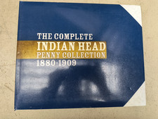 The Complete Indian Head Penny Collection 1880-1909 Binder w/ Pages