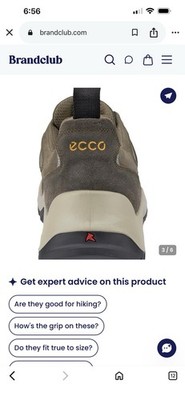 Ecco Hikers, New, size 10 to 10.5, sturdy, lightweight, COMFORT, $89