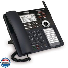 VTech AM18247 Extension Deskset for VTech AM18447 Small Business System, Blac