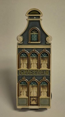 Vangeebergen Belgium Ceramic House Key Holder Wall Plaque Made Belgium