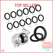 15 Pieces 2 Inch Camlock Gasket Fitting Cam Lock Hose Seal for Female Coupler Ca