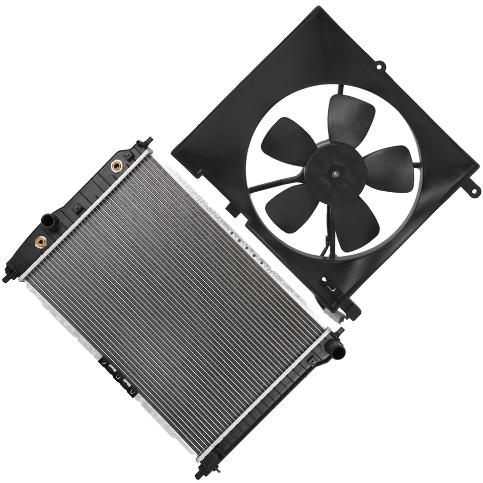 Kit de ventilador de refrigeração radiador motor elétrico PICKOOR para Chevrolet Aveo 2005-2008 - Imagem 3 de 4