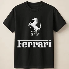 Classic Ferrari Scuderia Prancing Horse Motorsport Unisex T Shirt