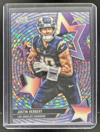 2025 Topps Cosmic Chrome Justin Herbert Base (RAW)
