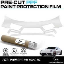 Front Bumper Stone Chip Guard PPF Paint Protection Film for Porsche 911 992 GTS