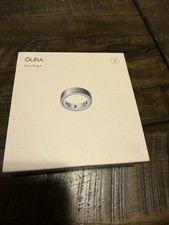 Oura Ring Gen 4- Brushed Silver - Size 8 - BRAND NEW in box