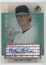 2004 SP Prospects Auto Draft Picks 185/400 Mark Lowe #416 Auto 1l7