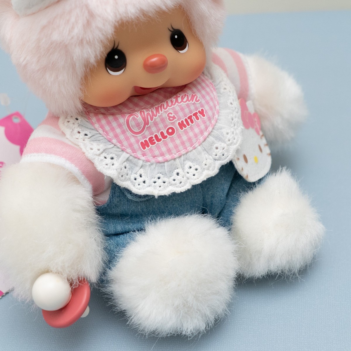 Sekiguchi Monchhichi Chimutan x Sanrio Hello Kitty Collab Plush