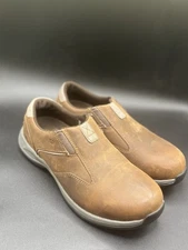 Red Wing Shoes Brown Slide On Slip And Oil Resistant Shoes Mens Sz 8.5