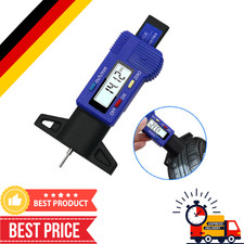 25.4mm LCD Digital Reifenmessgerät Profiltiefenmesser Messschieber Tiefenmesser 