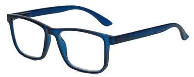 Calabria R861 Reading Glasses +2.50 Navy Blue Crystal Men Women Designer Trendy