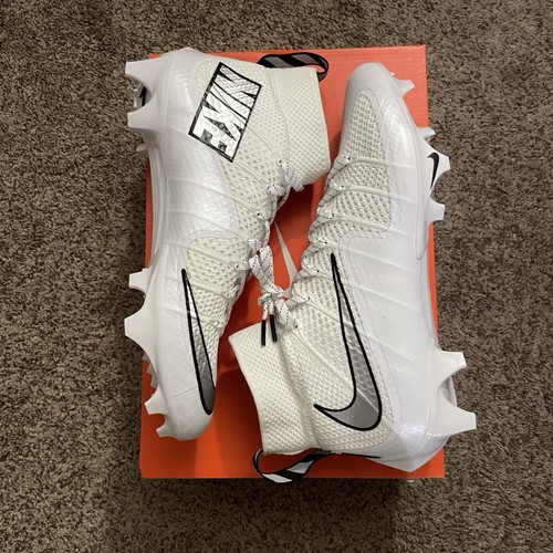 Nike Vapor Edge 360 Untouchable Football Cleats White Silver FQ0235-102 Sz 13.5 - Picture 3 of 5