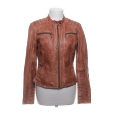 Helium, Lederjacke, Damen, Größe: 36, Braun, Leder/Polyester, Einfarbig #hKw