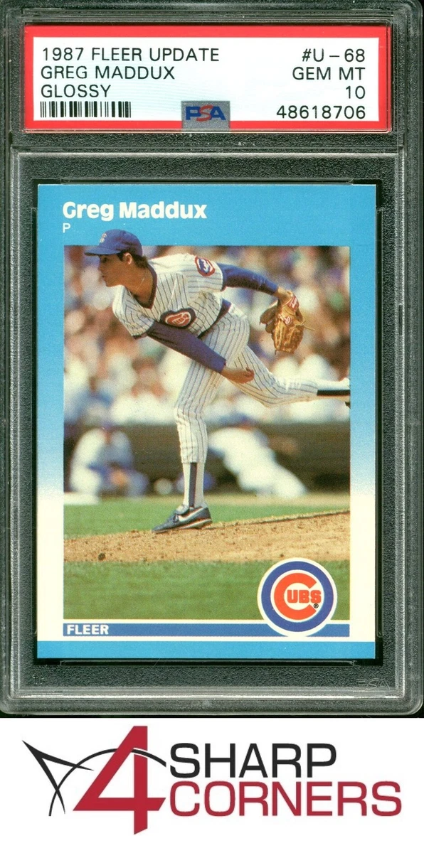 1987 Fleer Update - Greg Maddux #U-68 for sale | eBay