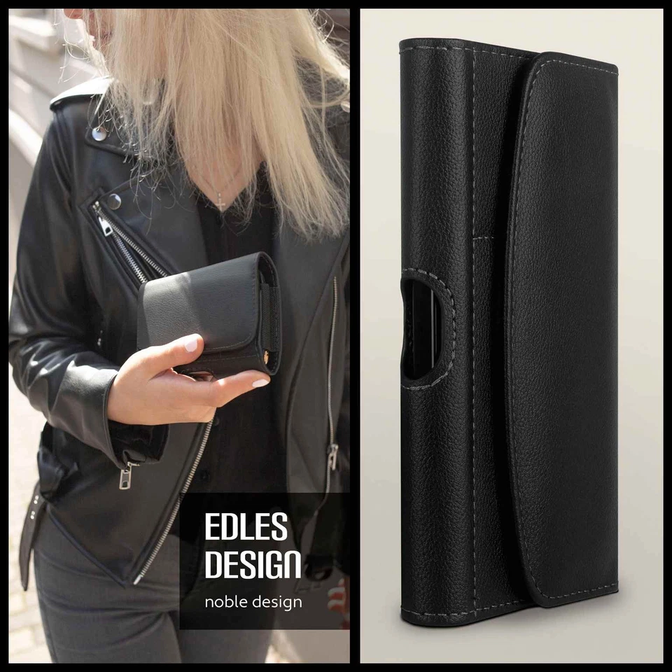 Phone Belt Pouch For Nokia Lumia 1320 Flip Case Cover 360 Degree Holster Case - Image 2 of 4