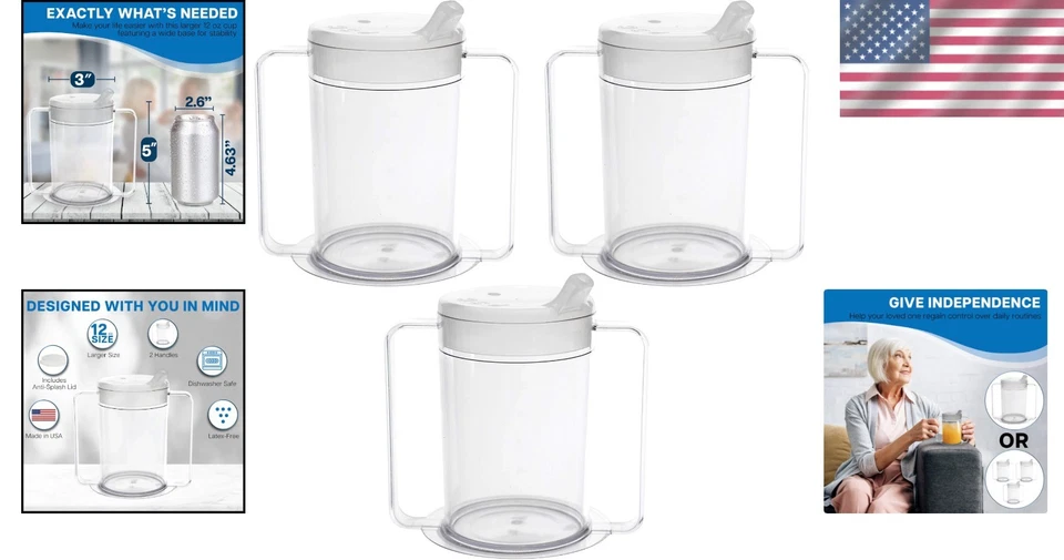 Mobility Sippy Cup - Asas de fácil agarre Foto 2 de 4