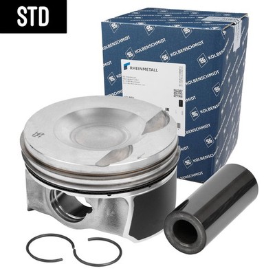 KOLBENSCHMIDT Kolben mit Ringen und Bolzen VW AUDI SEAT 2,0 06H107065DM CAEA CUH