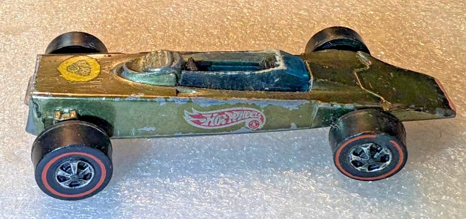 1969 Hot Wheels Redline Lotus Turbine Hong Kong Green - Image 3 of 4