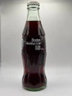 1994 World Cup Boston Host City Coca Cola Bottle Full Unopened 8oz Glass Vintage