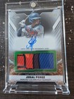 2025 Topps Pro Debut - Pro Debut Jumbo Relic Autographs Jeral Perez Black /10