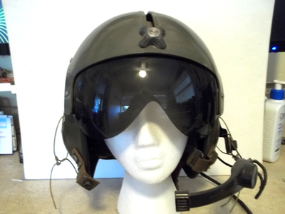 Vietnam Era Dtd. 7/67 Gentex Helicopter Military Flight Helmet