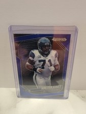 Walter Jones 2025 Panini Prizm Football blue Shimmer FOTL /35 