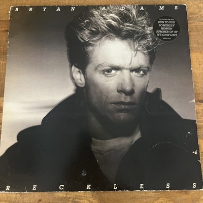 Bryan Adams - Reckless - Vinyl Record LP Album - 1984 A&M Records AMA 5013