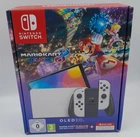 Nintendo Switch OLED Screen Model 64GB, Mario Kart 8 Game Pre-installed - White
