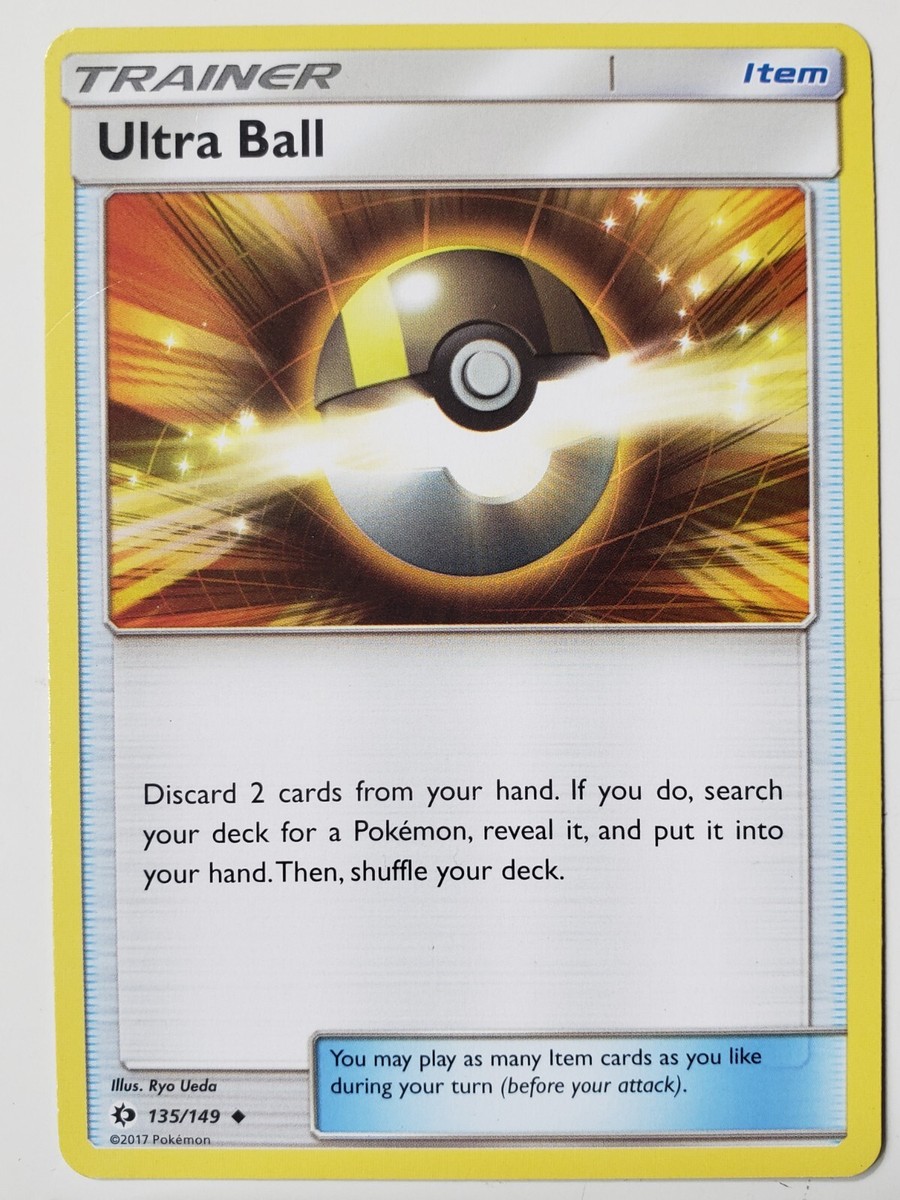ultra ball pokemon card price Secret Card Number / Rarity Pokemon - Ultra Ball (113/124)