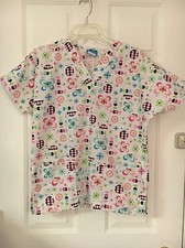 Women's Scrub H.Q. Scrub Medical Uniform Top Size XS