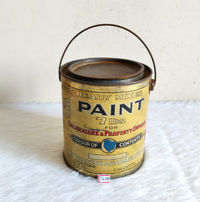 Antique The London Varnish & Enamel Ready Mix Paint Advertising