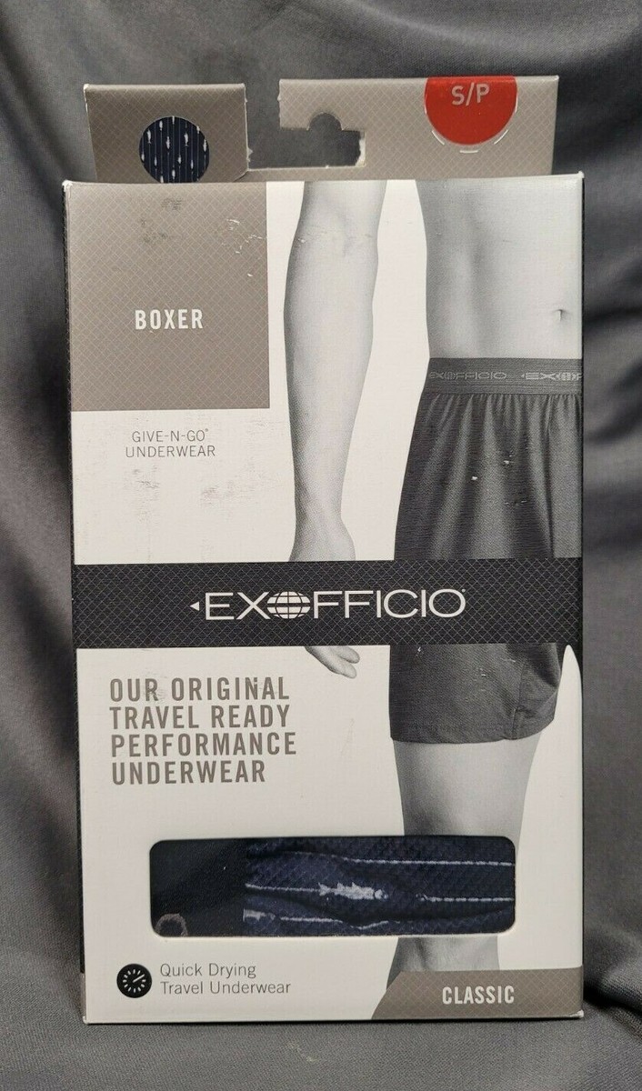 exofficio boxer briefs fish m Give-N-Go 2.0 Brief the latest iteration of the perfect pair is designed to keep you moving more comfortably than ever ExOfficio Men's Men's Give N