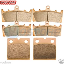 F+R Sintered Brake Pads for Kawasaki Ninja ZX7R ZX12R ZRX 1100 ZRX 1200 R