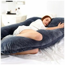 Soft Pregnancy U Type Lumbar Side Protection Cushion Pillow for Women