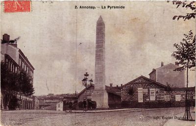 CPA ANNONAY - La Pyramide (484735)