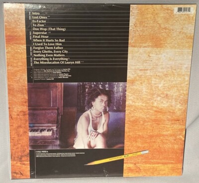 LP LAURYN HILL The Miseducation of (2LP Vinyl, SONY, 2014) NEW