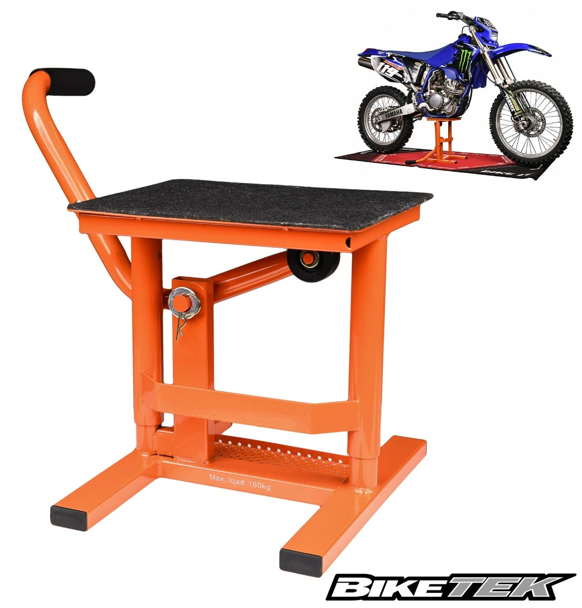 HEAVY DUTY MOTOCROSS MX ENDURO BIKE LIFT UP JACK UP STAND KTM SX