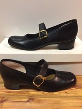 Promenaders SQUARE DANCE SHOES WOMENS Size 6S Extra Narrow , Black