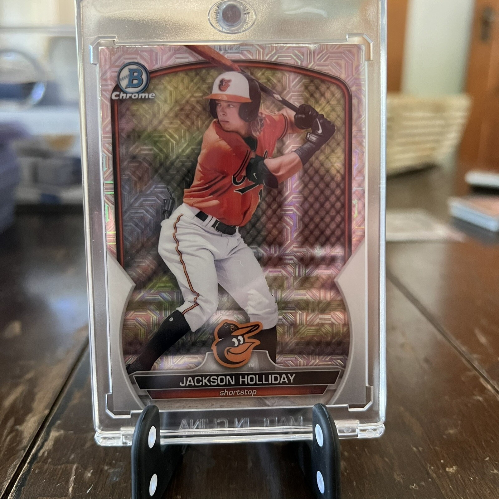 2023 Bowman #BCP-20 Jackson Holliday Chrome Prospects Mojo Refractors