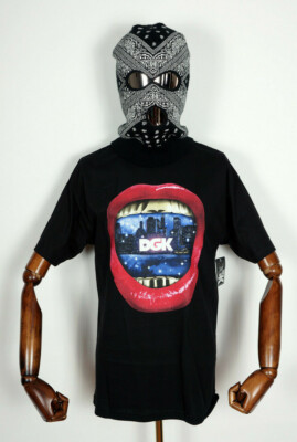Dgk Skateboards T-Shirt Tee Sounds Black in S Dirty Ghetto Kids