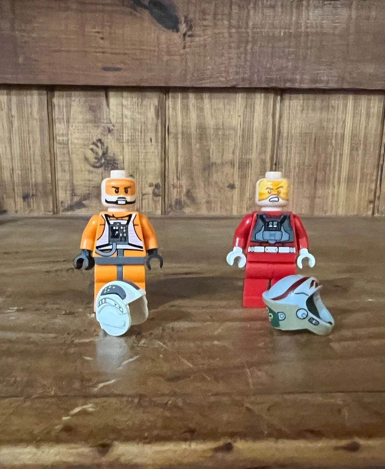 Lego Star wars A wing and X wing pilots Foto 2 de 2