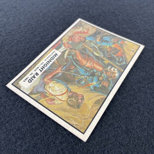 1962 Topps Civil War News Card #36 MIDNIGHT RAID Vintage 60s Trading Cards - Bild 3 von 6