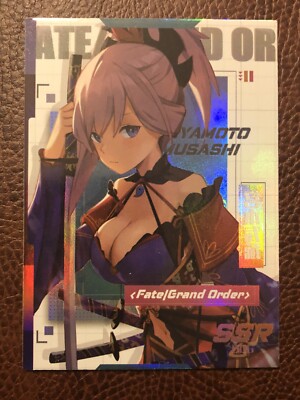 Eternal Goddess Story Waifu SSR Card Anime Doujin SSR-006 Miyamoto Musashi Fate