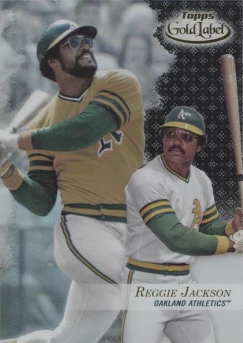 Reggie Label 2017 Topps Gold Label - Reggie Jackson #92 Class 2 Black for sale ...