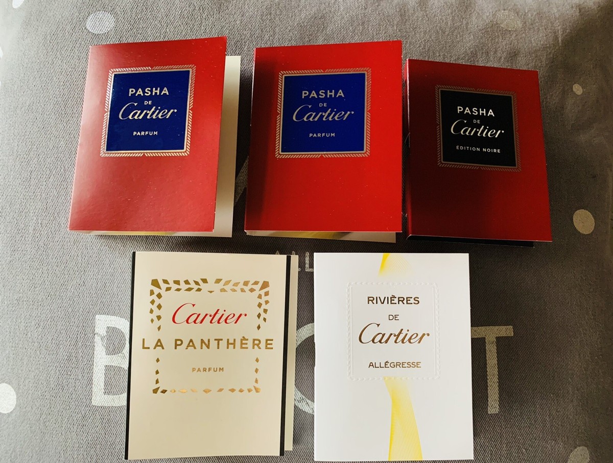 Lot Pasha de Cartier, Rivieres de Cartier, La Panthere Parfum
